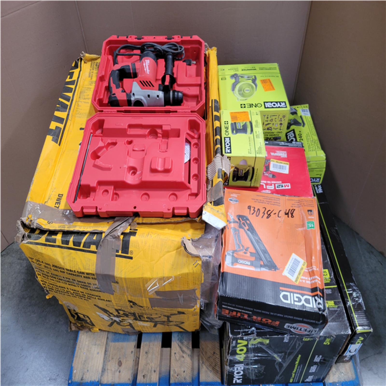 CALIFORNIA AS-IS TOOL PALLET