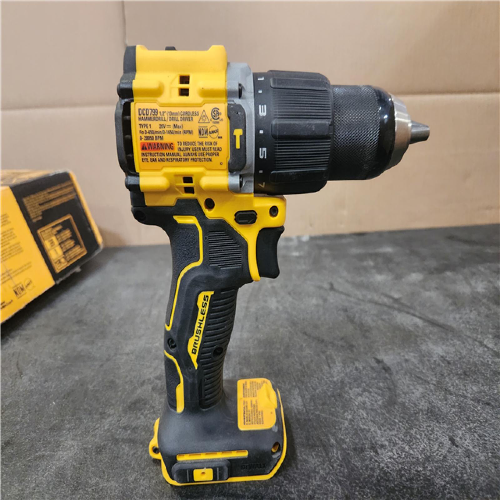 Phoenix LIKE NEW DEWALT ATOMIC 20-Volt MAX Brushless Cordless 1/2 in. Hammer Drill (Tool-Only)