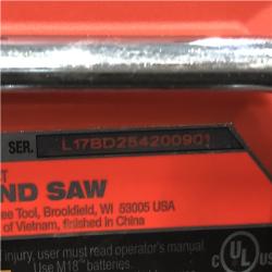 AS-IS Milwaukee FUEL 18V Lithium-Ion Brushless Cordless Compact Bandsaw (Tool-Only)