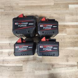 HOUSTON LOCATION - AS-IS MILWAUKEE FORGE BATTERY PACK QTY - 4