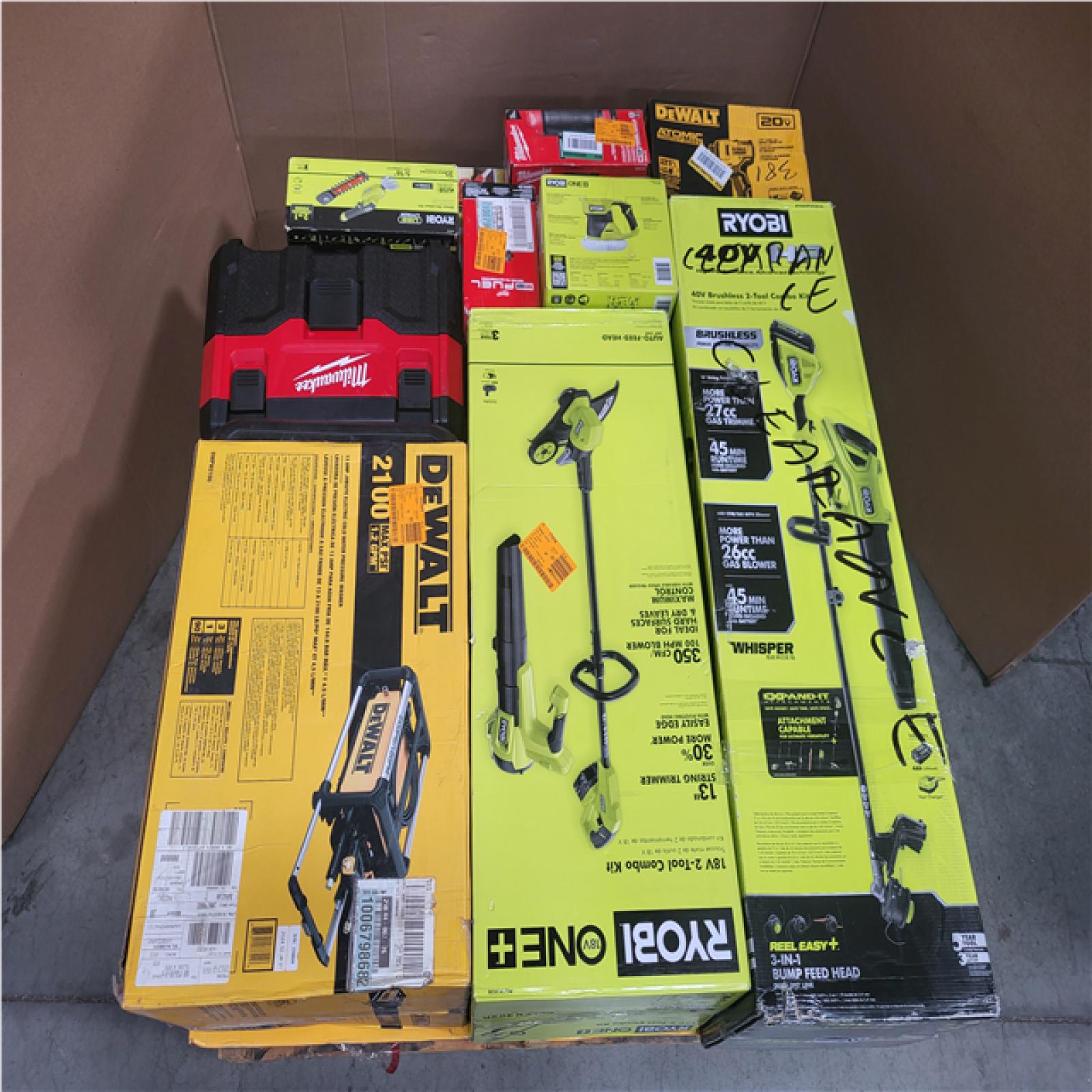 CALIFORNIA AS-IS TOOL PALLET