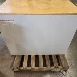Phoenix LIKE NEW Husky Standard-Duty 52 in. W 10-Drawer Matte White w/ Carbon Fiber Trim Mobile Workbench Cabinet and Solid Wood Top