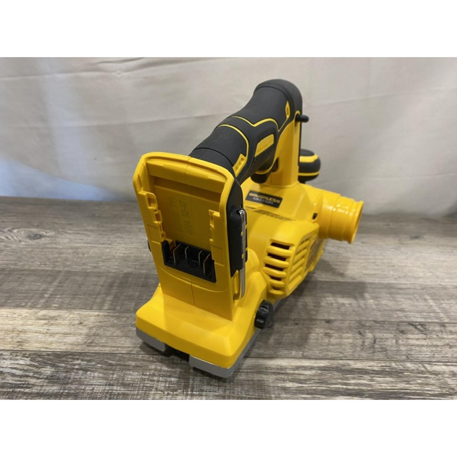 AS-IS DEWALT 20V MAX XR Cordless Brushless 3-1/4 in. Planer (Tool Only)