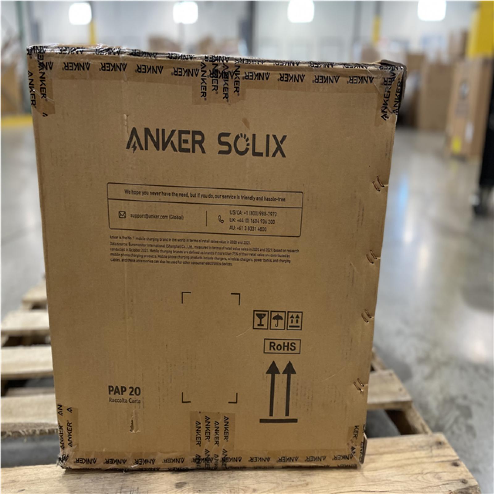 DALLAS LOCATION- ANKER SOLIX F3800 PORTABLE POWER STATION BC2 PUSH START GENERATOR
