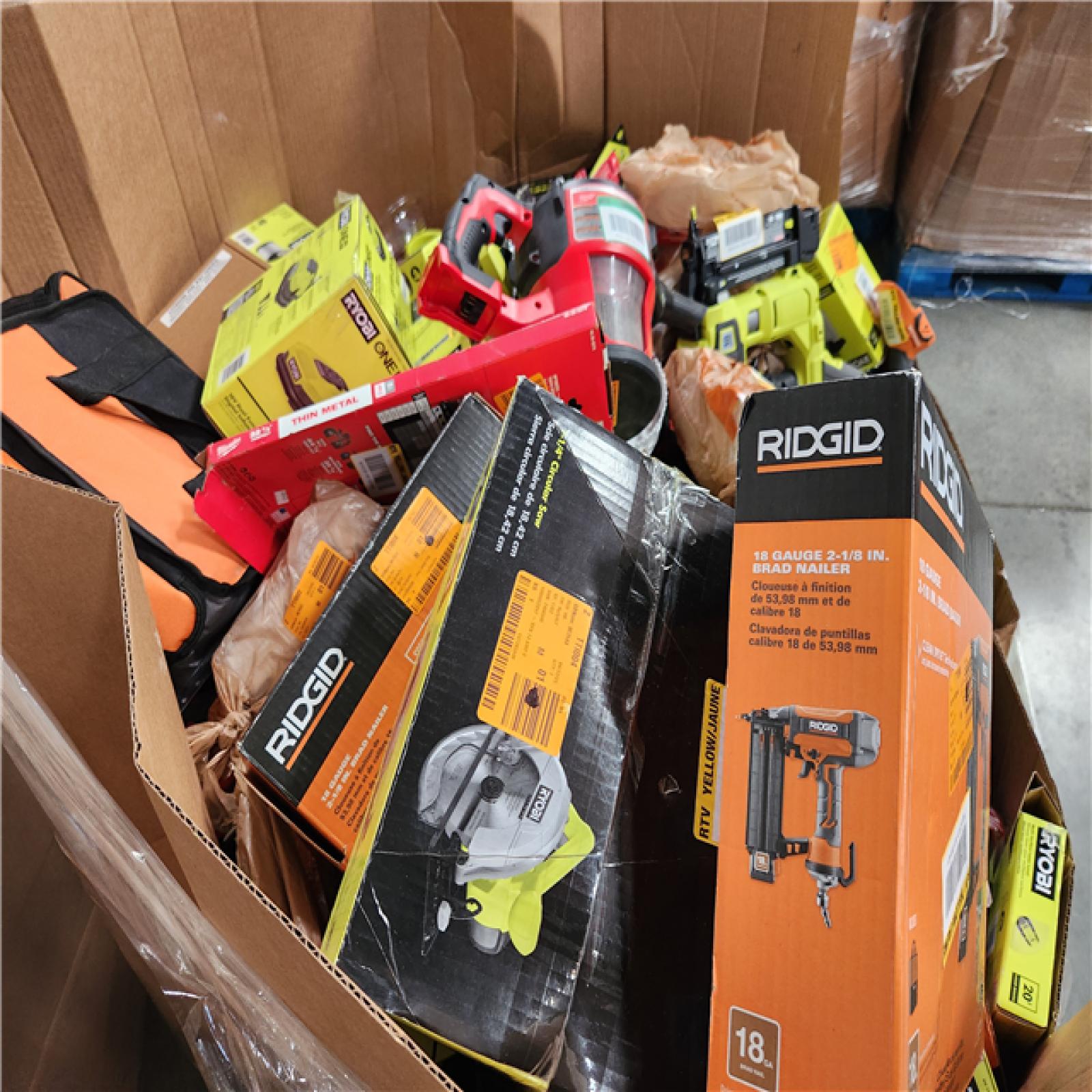 CALIFORNIA AS-IS TOOL PALLET