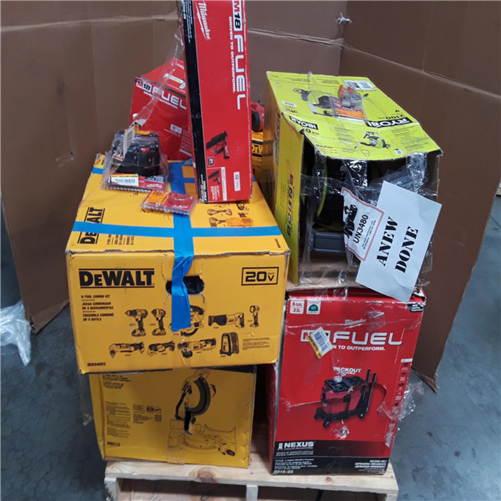 CALIFORNIA AS-IS TOOL PALLET