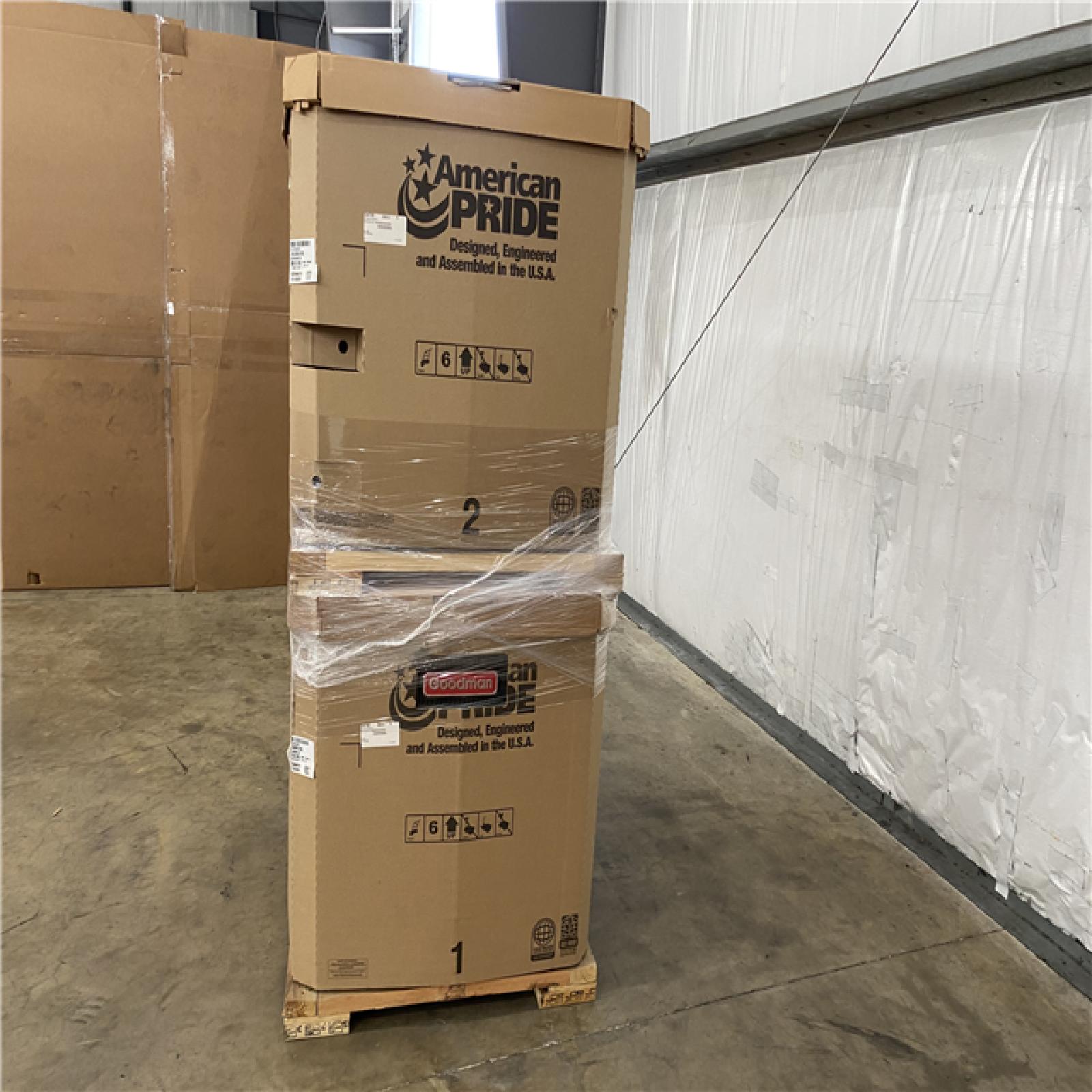 Houston Location AS IS - Goodman 3.5 Ton 14.3 SEER2 Single Stage Heat Pump Condenser