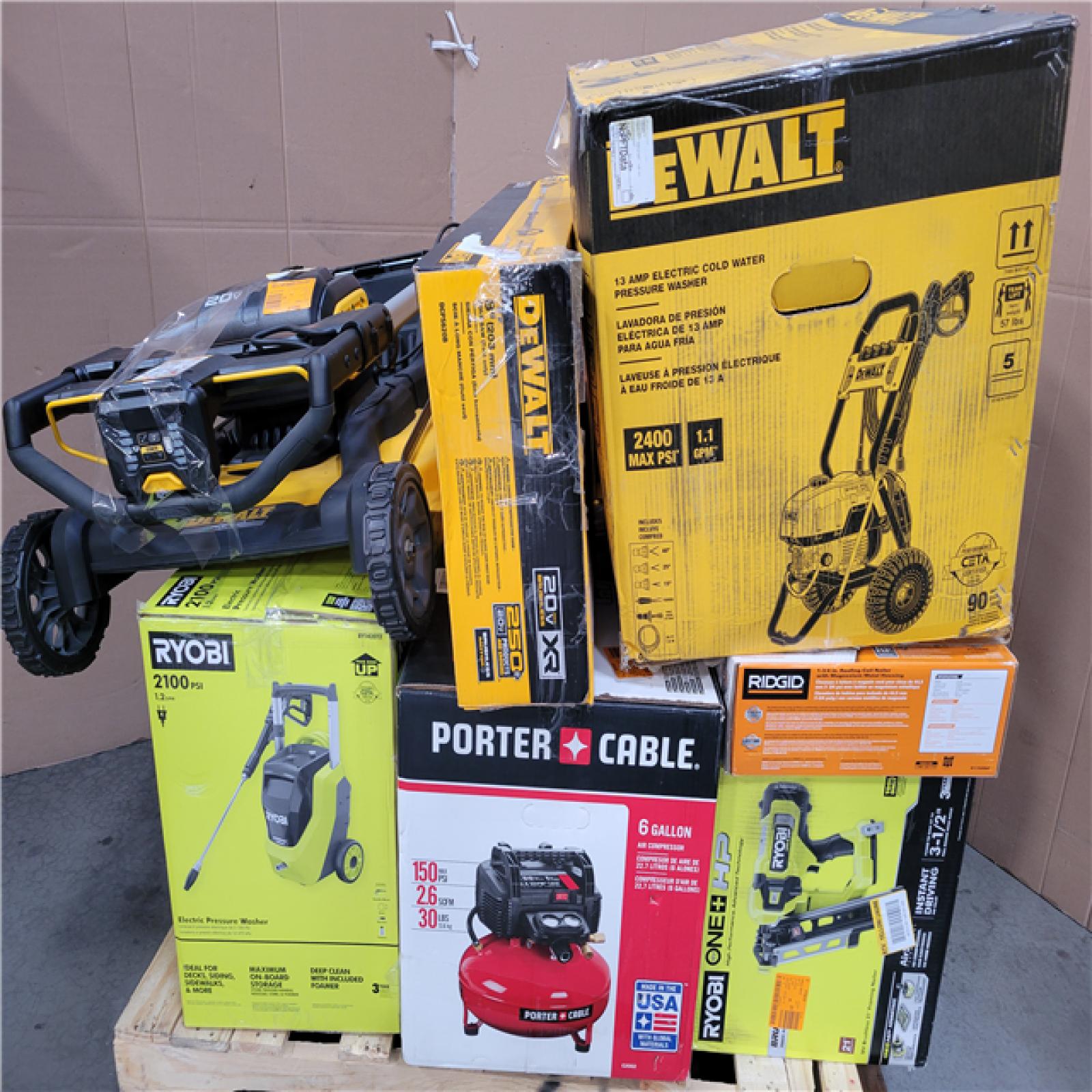 CALIFORNIA AS-IS TOOL PALLET