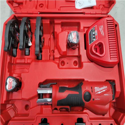 CALIFORNIA AS-IS MILWAUKEE M12 FORCE LOGIC PRESS TOOL