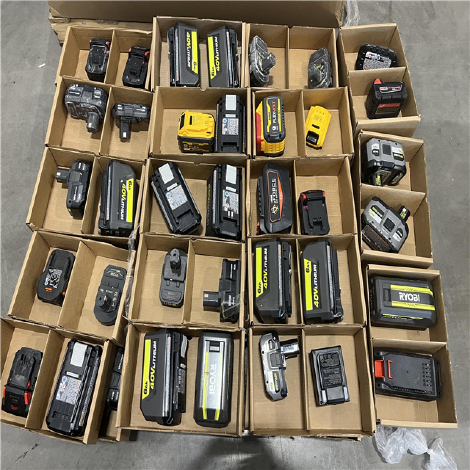 DALLAS LOCATION - AS-IS BATTERY PALLET
