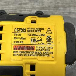 AS-IS DEWALT Atomic 20V Max Lithium-Ion Brushless Cordless Compact 1/4 in. Impact Driver Kit