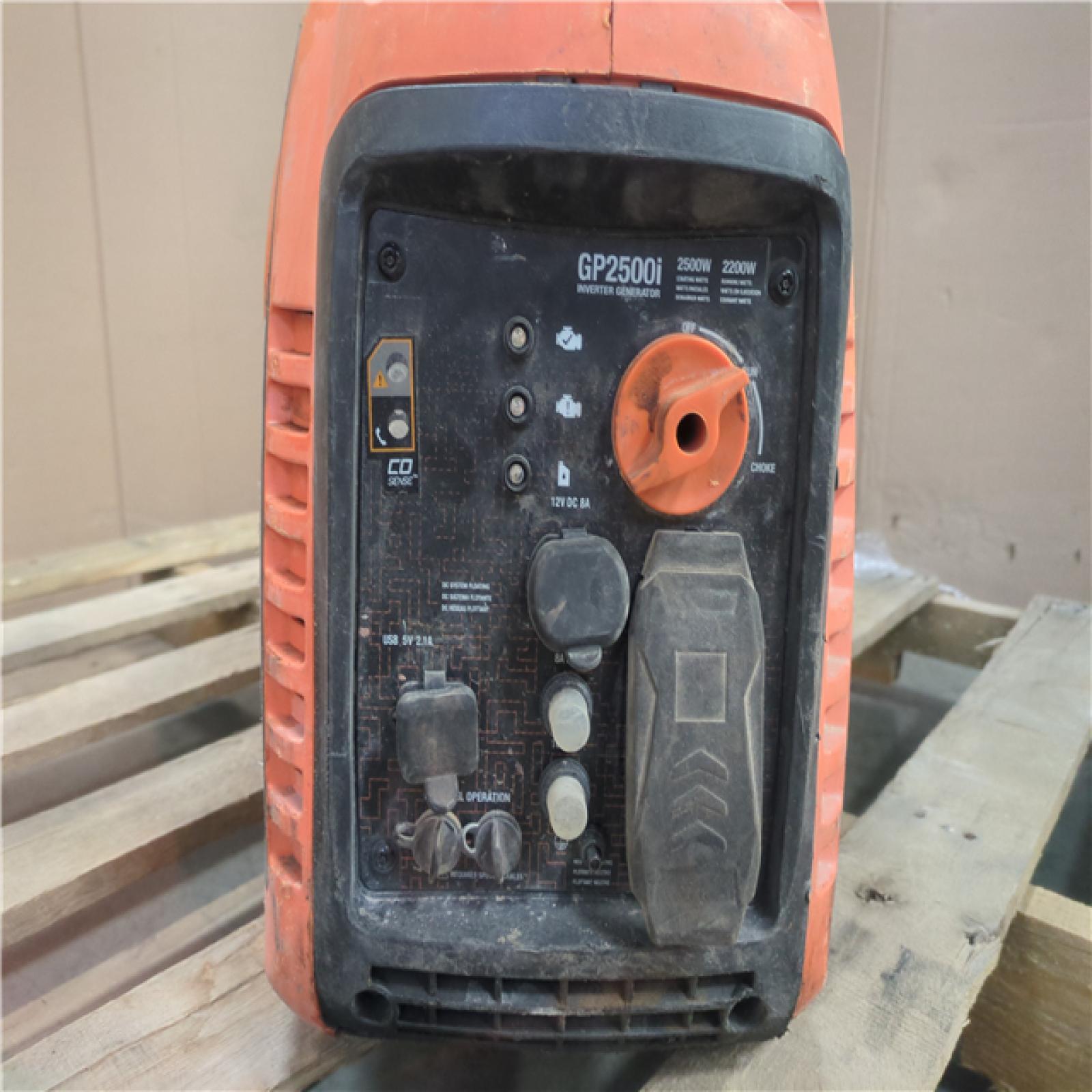 CALIFORNIA AS-IS GENERAC PORTABLE POWER GENERATOR