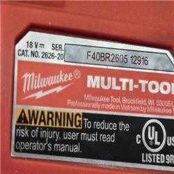 AS-IS Milwaukee 18V Lithium-Ion Cordless Oscillating Multi-Tool (Tool-Only)