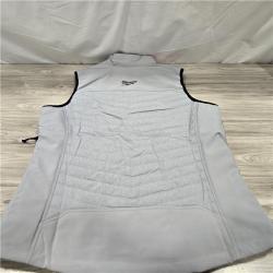 AS-IS Milwaukee Gray Large Women's Heated Vest Kit