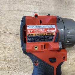 AS-IS Milwaukee FUEL 12-Volt Lithium-Ion Brushless Cordless Hammer Drill and Impact Driver Combo Kit