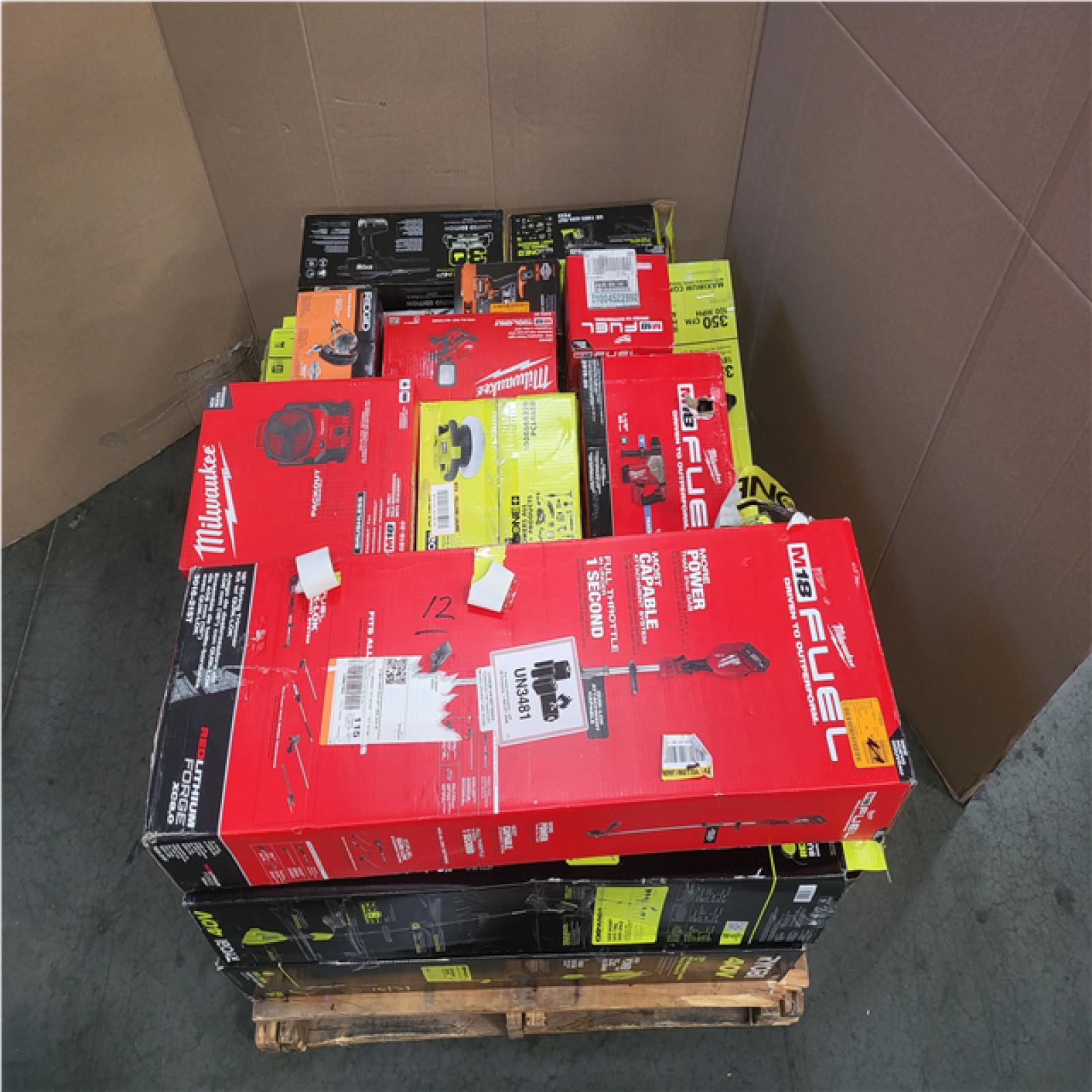 CALIFORNIA AS-IS TOOL PALLET