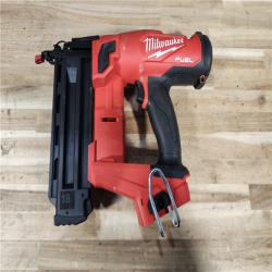 HOUSTON LOCATION - AS-IS Milwaukee FUEL 18-Volt Lithium-Ion Brushless Cordless Gen II 18-Gauge Brad Nailer (Tool-Only)