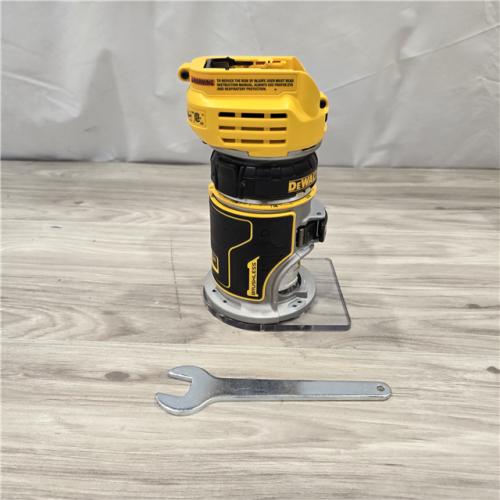 AS-IS Dewalt 20V MAX XR Brushless Cordless Compact Router (Tool Only)