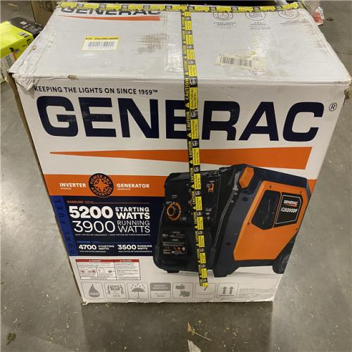 Dallas Location - As-Is Generac 5200/3900-Watt Dual Fuel Inverter Generator
