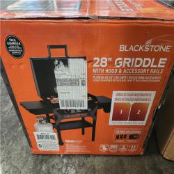 Phoenix NEW Blackstone 2-Burner Propane Outdoor Griddle with Hood in Black