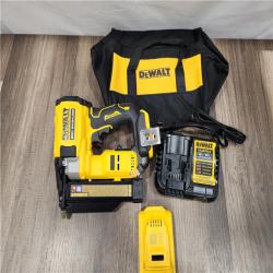 AS-IS DEWALT ATOMIC 20V MAX Lithium Ion Cordless 23 Gauge Pin Nailer Kit with 2.0Ah Battery and Charger