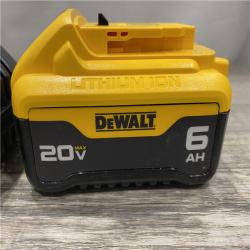 AS-IS DEWALT 20V MAX Lithium-Ion 6.0 Ah Battery and Charger