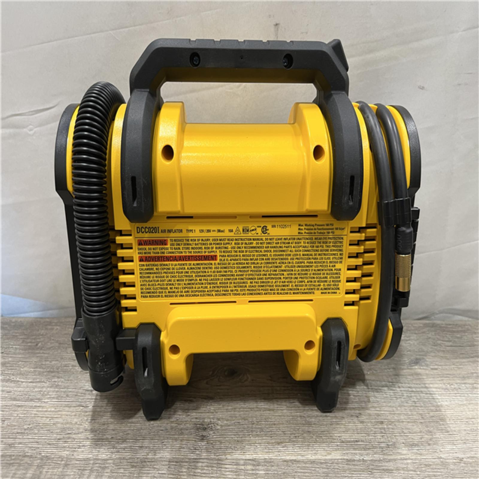 AS-IS DEWALT 20V MAX Cordless Electric Portable Inflator (Tool Only)