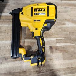 HOUSTON LOCATION - AS-IS DEWALT 20V MAX XR Lithium-Ion Cordless 18-Gauge Narrow Crown Stapler Kit