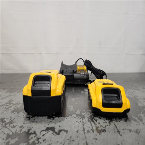 AS-IS- DEWALT 20V MAX Lithium-Ion Battery Kit with 5.0Ah and 2.0Ah Battery and Charger
