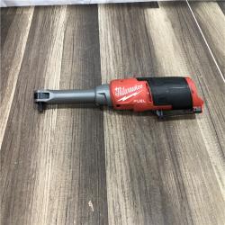 AS-IS Milwaukee FUEL 12V Lithium-Ion Brushless Cordless 3/8 in. Extended Reach High Speed Ratchet (Tool Only)