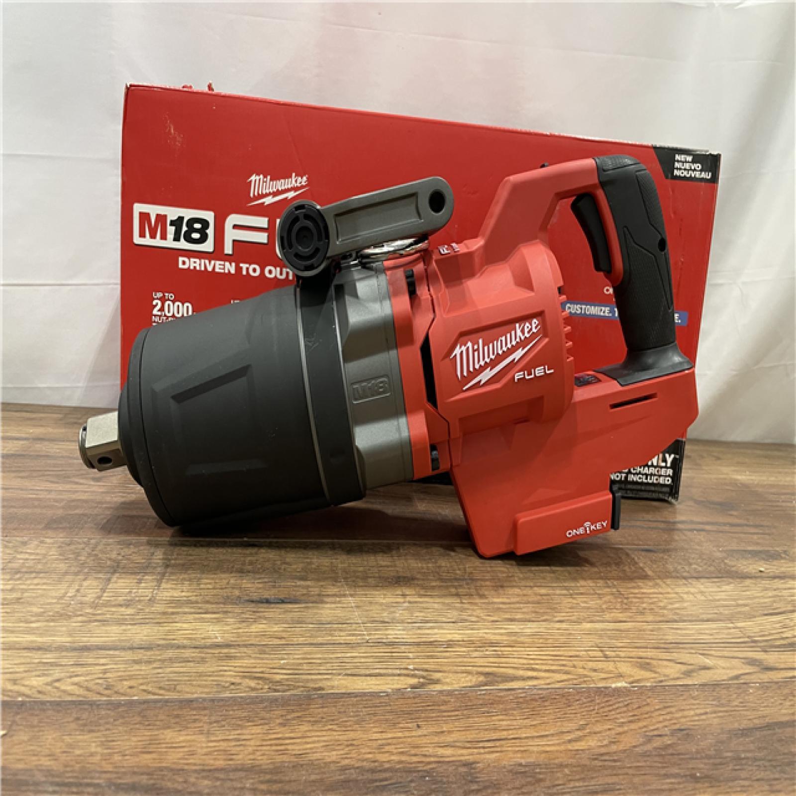 AS-IS Milwaukee M18 FUEL 18-Volt Lithium-Ion Brushless Cordless 1 in. Impact Wrench with D-Handle (Tool-Only)