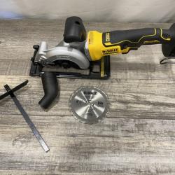 AS-IS DEWALT ATOMIC 20V MAX Cordless Brushless 4-1/2 in. Circular Saw (Tool Only)