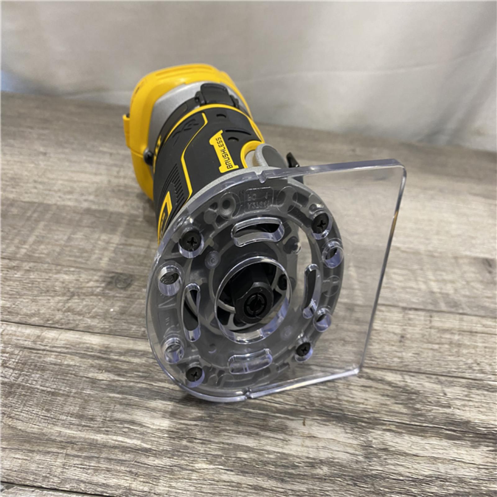 AS-IS DEWALT 20V MAX XR Cordless Brushless Fixed Base Compact Router (Tool Only)