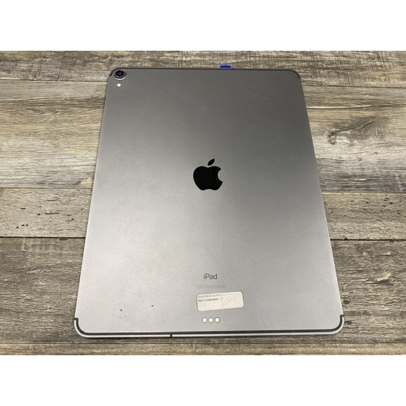 AS-IS Apple 12.9-inch iPad Pro (3rd generation) Wi-Fi + Cellular with 512GB of storage in Space Gray