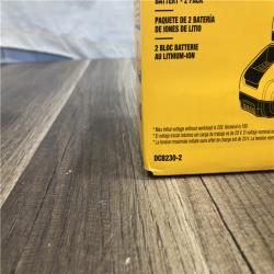 NEW- DEWALT 20V MAX Compact Lithium-Ion 3.0Ah Battery Pack (2 Pack)