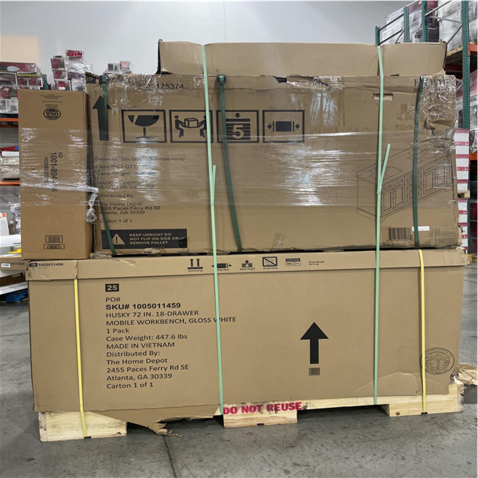 DALLAS LOCATION- AS-IS HOME IMPROVEMENT PALLET