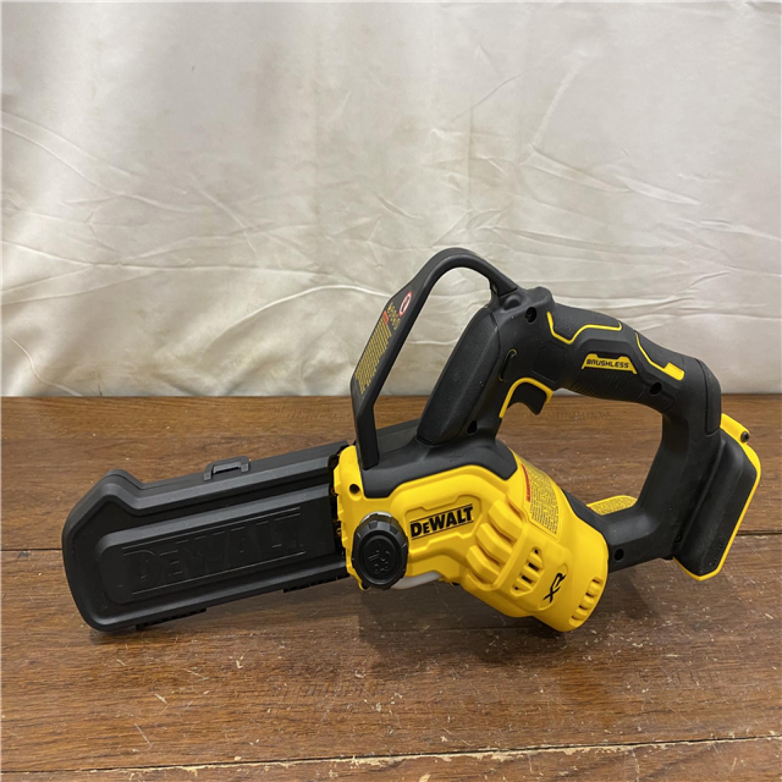 AS-IS 20V MAX 8 in. Brushless Cordless Battery Powered Pruning Chainsaw (Tool Only)