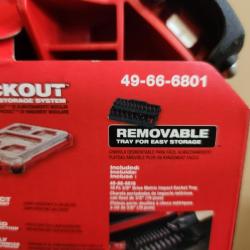 Phoenix NEW Milwaukee SHOCKWAVE Impact-Duty 3/8 in. Drive Metric Deep Well Impact PACKOUT Socket Set (19-Piece) (SEALED