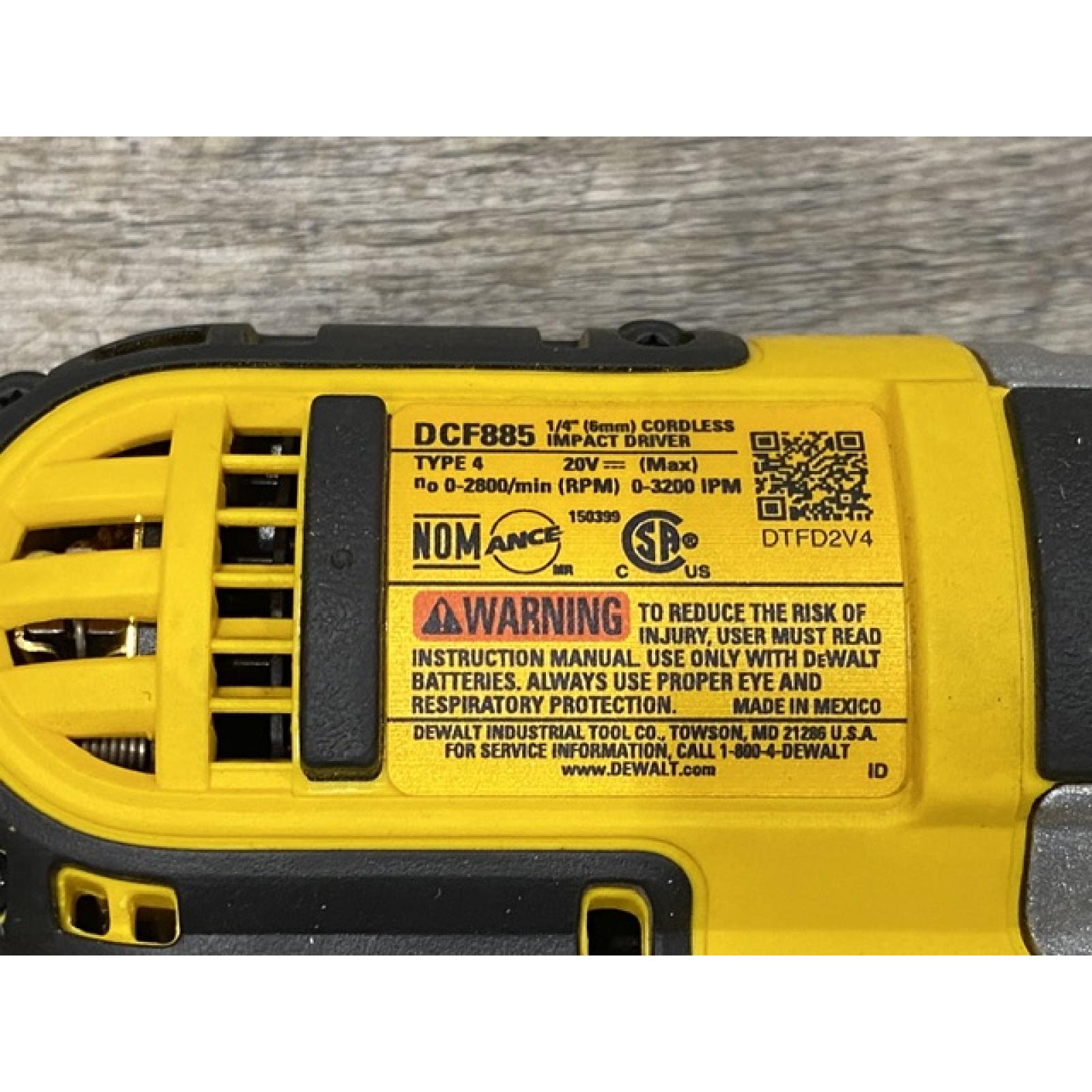 AS-IS DEWALT 20V MAX Cordless Drill/Impact 2 Tool Combo Kit