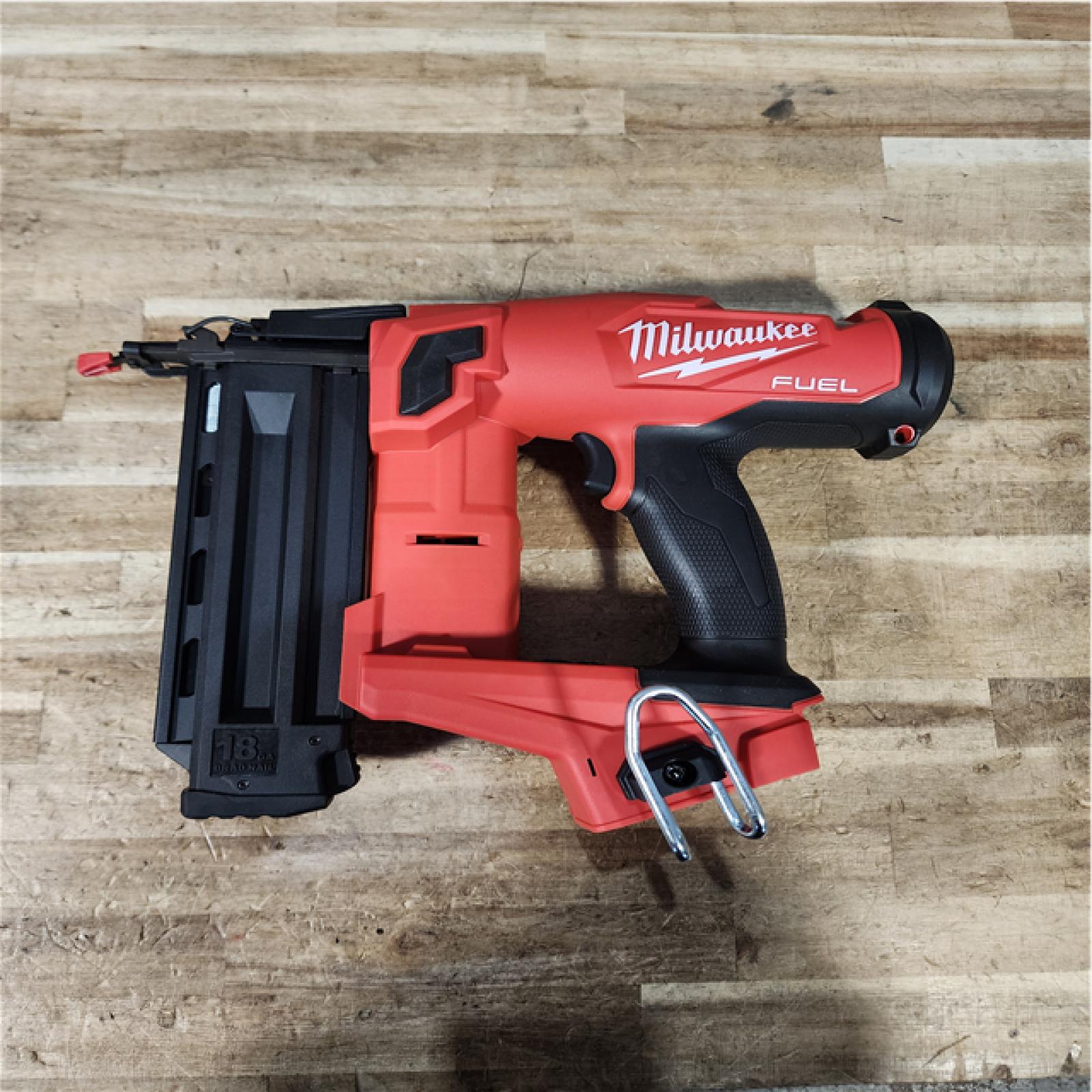 Houston Location AS-IS Milwaukee FUEL 18-Volt Lithium-Ion Brushless Cordless Gen II 18-Gauge Brad Nailer (Tool-Only)
