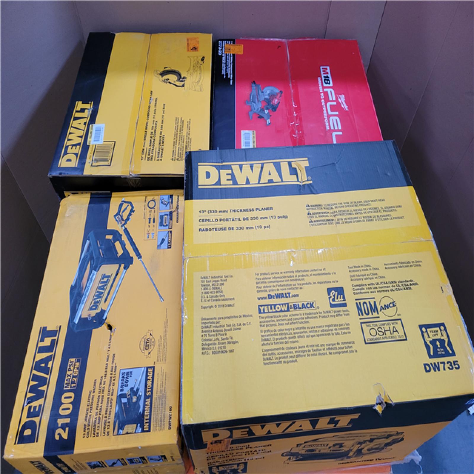 CALIFORNIA AS-IS TOOL PALLET