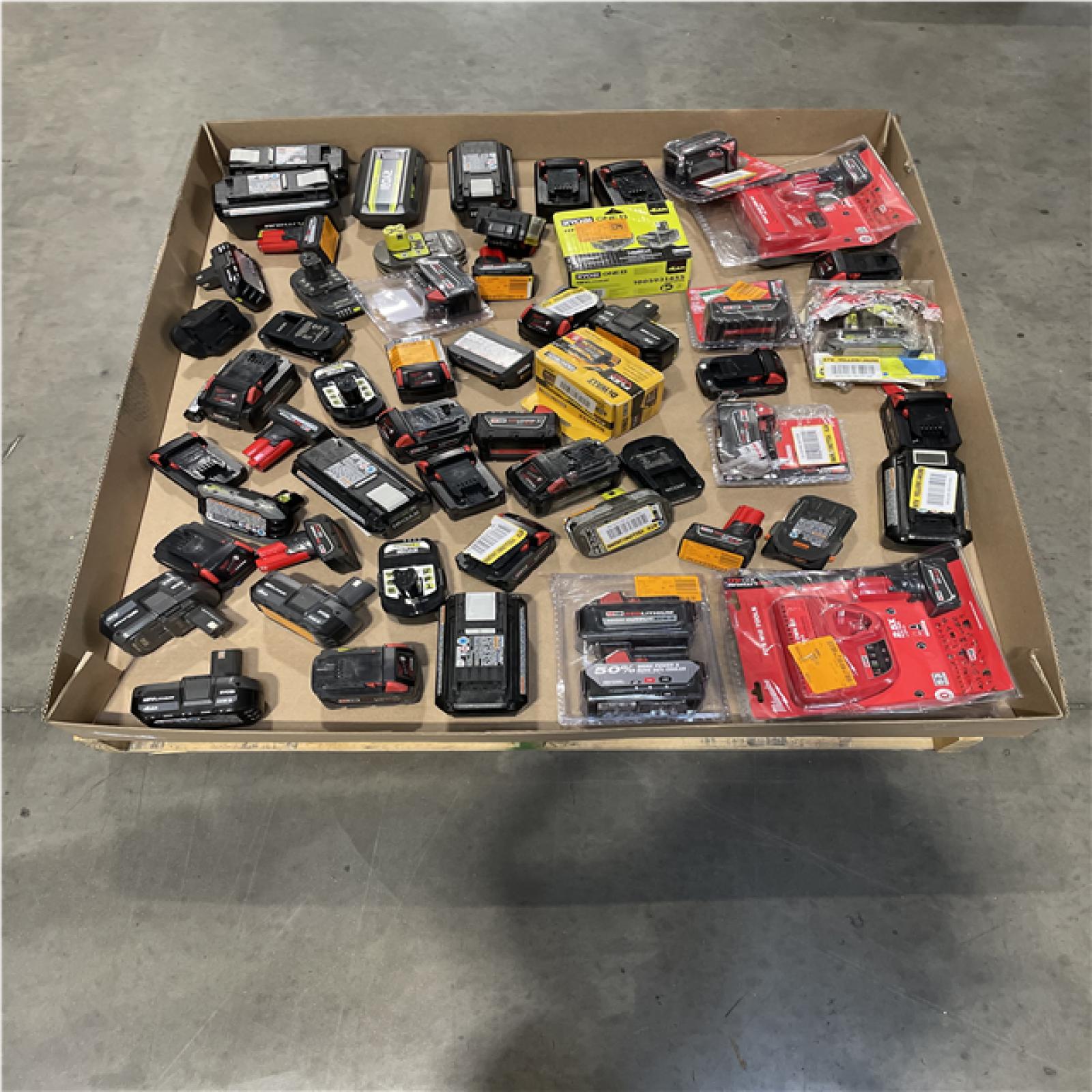 DALLAS LOCATION- AS-IS MIXED BATTERY PALLET 