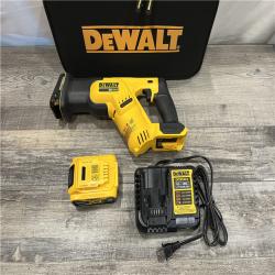 AS-IS DEWALT 20-Volt MAX Lithium-Ion Cordless Compact Reciprocating Saw Kit