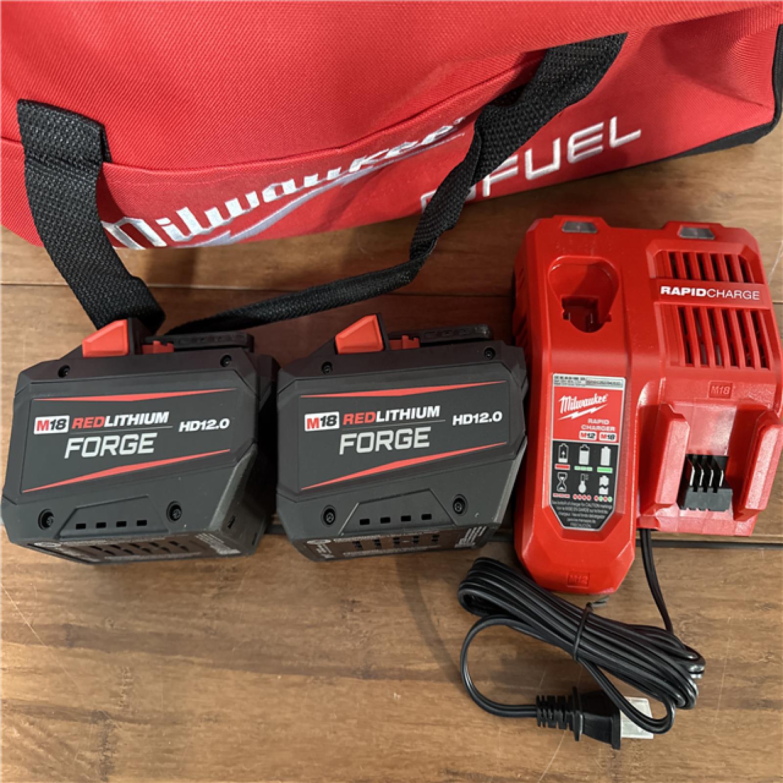 California NEW Milwaukee 1 D-Handle Ext. Anvil High Torque Impact Wrench  Includes (2) Batteries  Charger & Bag