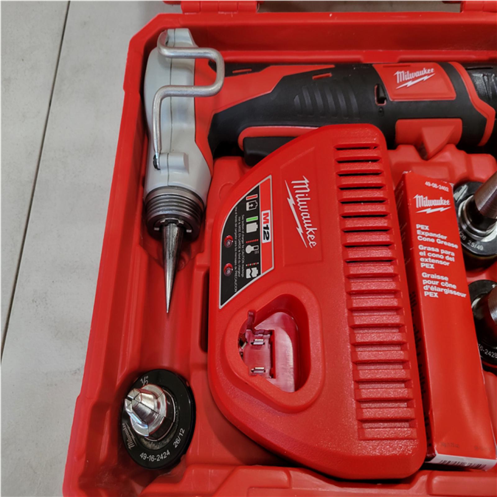 CALIFORNIA AS-IS MILWAUKEE M12 PEX EXPANDER KIT