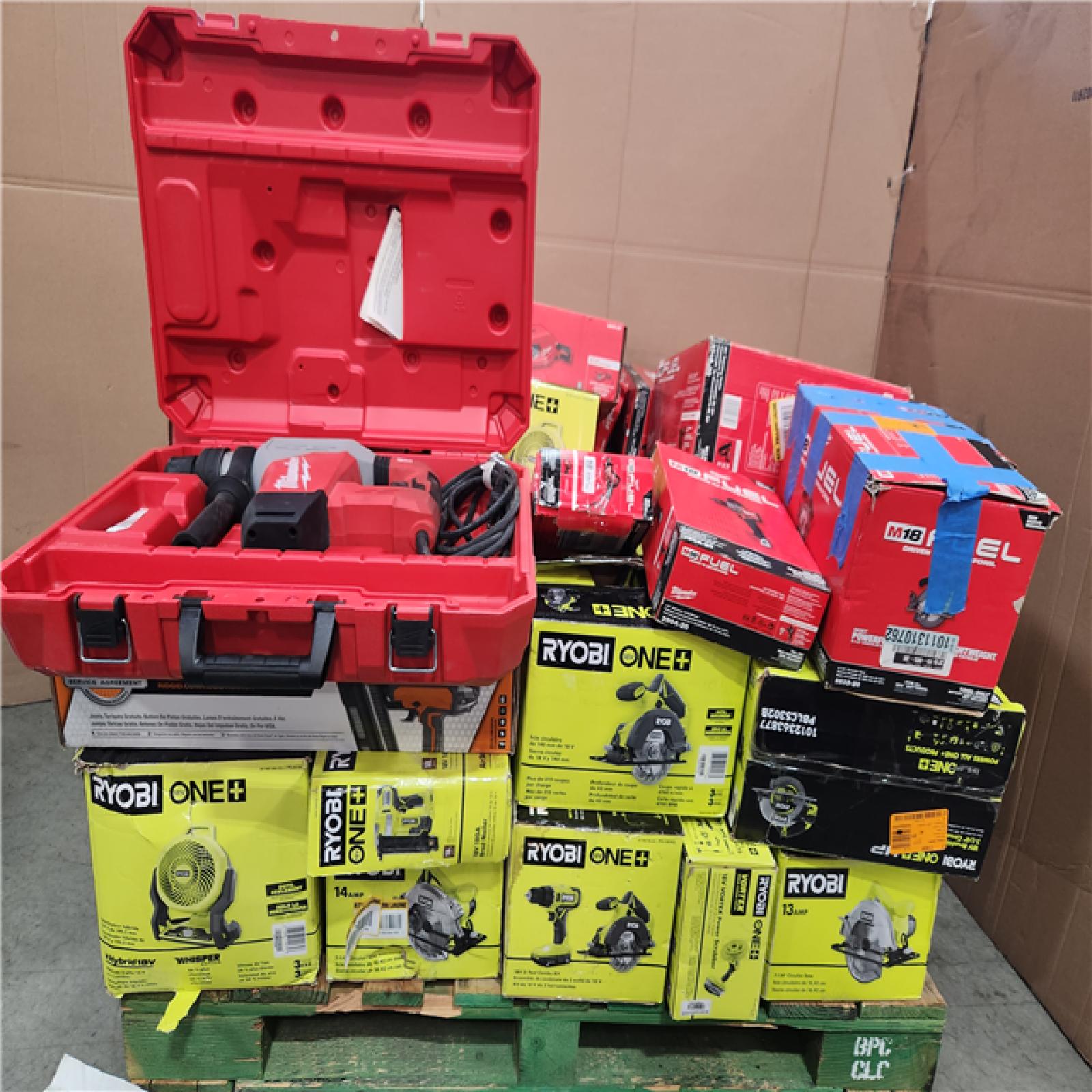 CALIFORNIA AS-IS TOOL PALLET