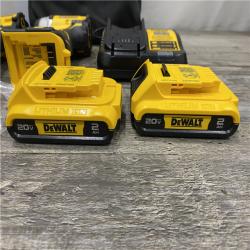 AS-IS DEWALT ATOMIC 20-Volt MAX Lithium-Ion Cordless Combo Kit