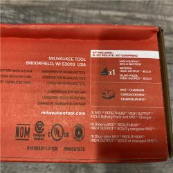 NEW - Milwaukee 12-Volt Lithium-Ion XC High Output 5.0 Ah Battery Pack with Charger Starter Kit