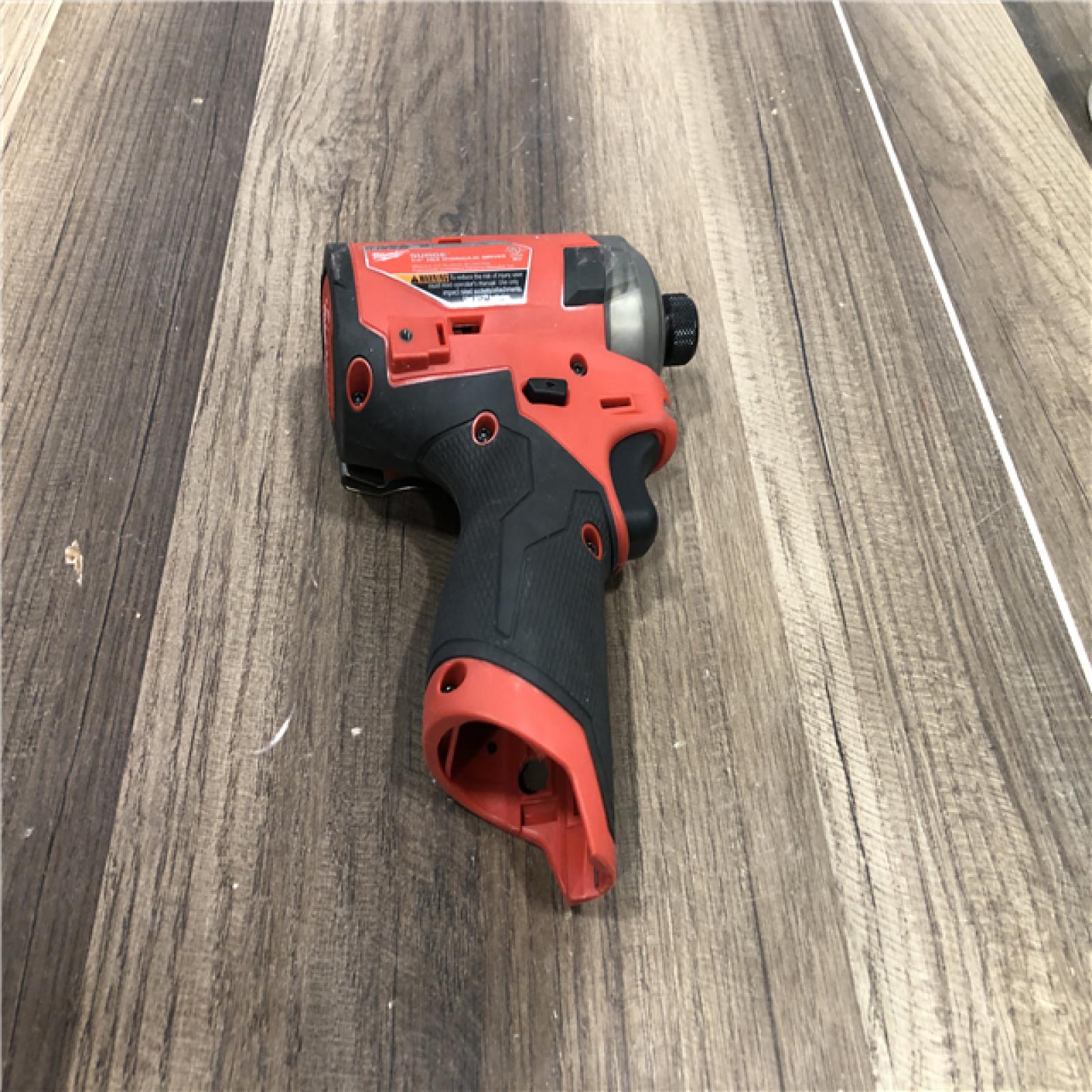 AS-IS Milwaukee  FUEL SURGE 12V Lithium-Ion Brushless Cordless 1/4 in. Hex Impact Driver (Tool-Only)