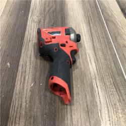 AS-IS Milwaukee  FUEL SURGE 12V Lithium-Ion Brushless Cordless 1/4 in. Hex Impact Driver (Tool-Only)